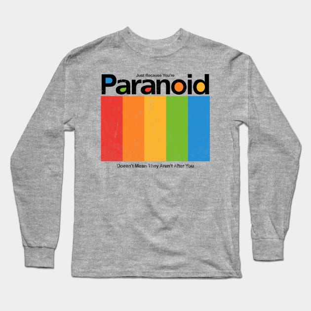 Shake It Like a Paranoid Picture Long Sleeve T-Shirt by ModernPop